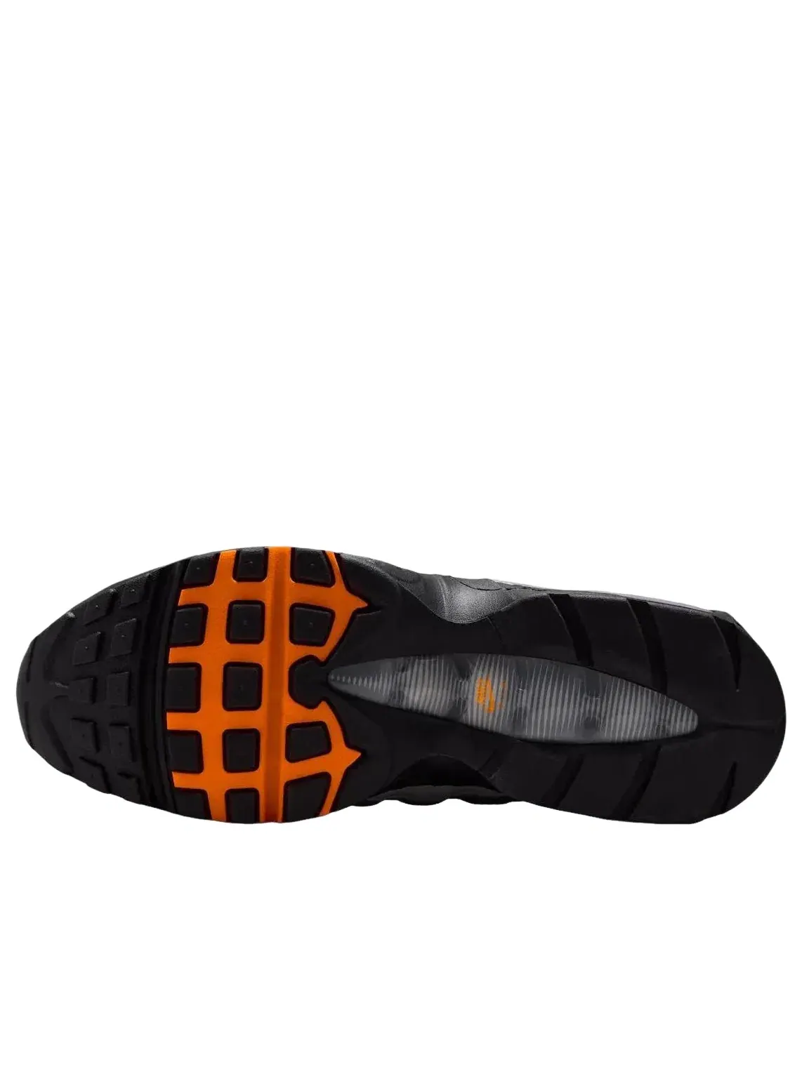 Мужские кроссовки с низким верхом Nike Air Max 95 Smoke Grey Total Orange — изображение 6 из 6, серый