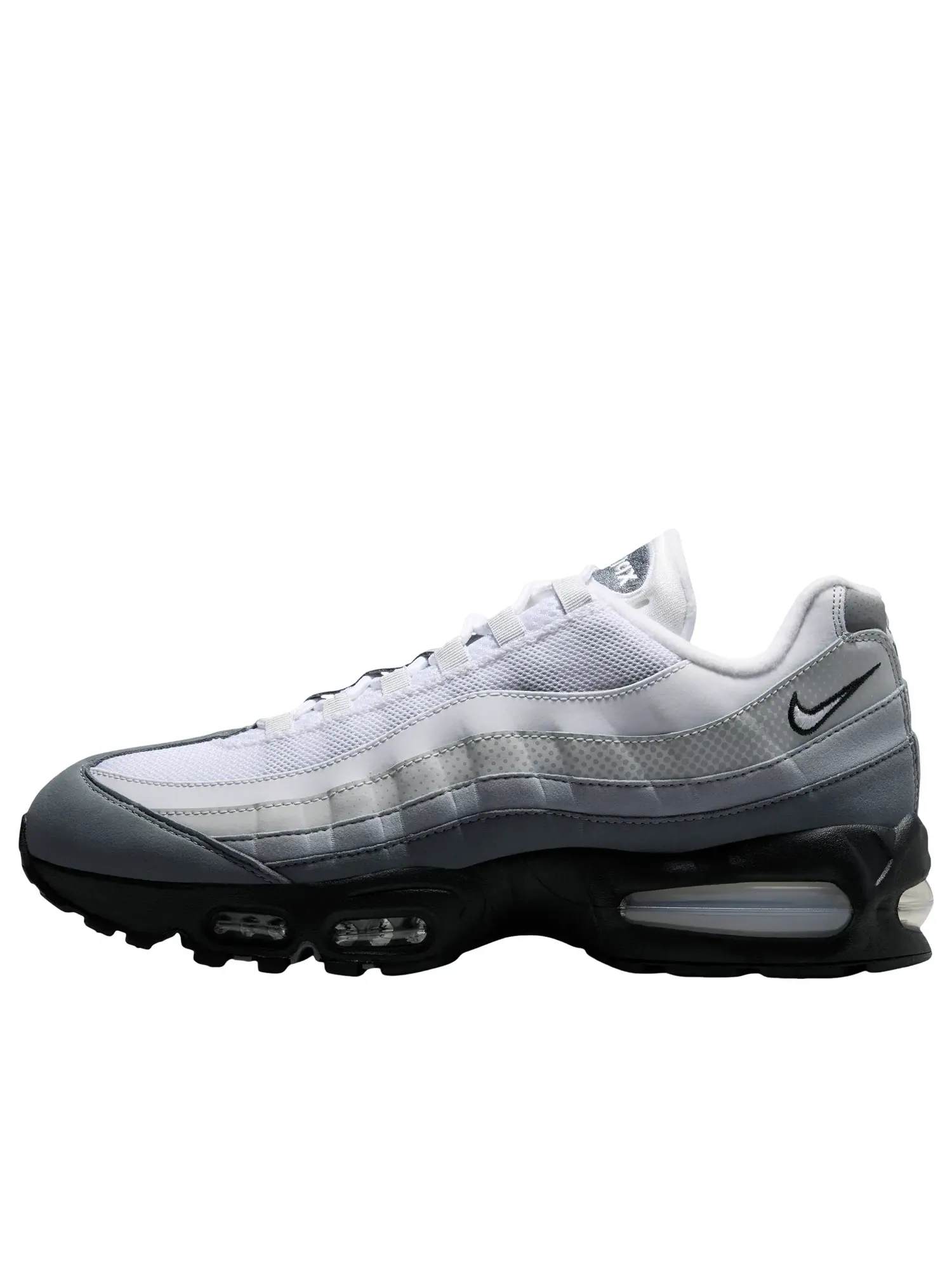 Мужские кроссовки с шнуровкой Pure Platinum Wolf Grey Nike Air Max 95 — изображение 1 из 6, серый