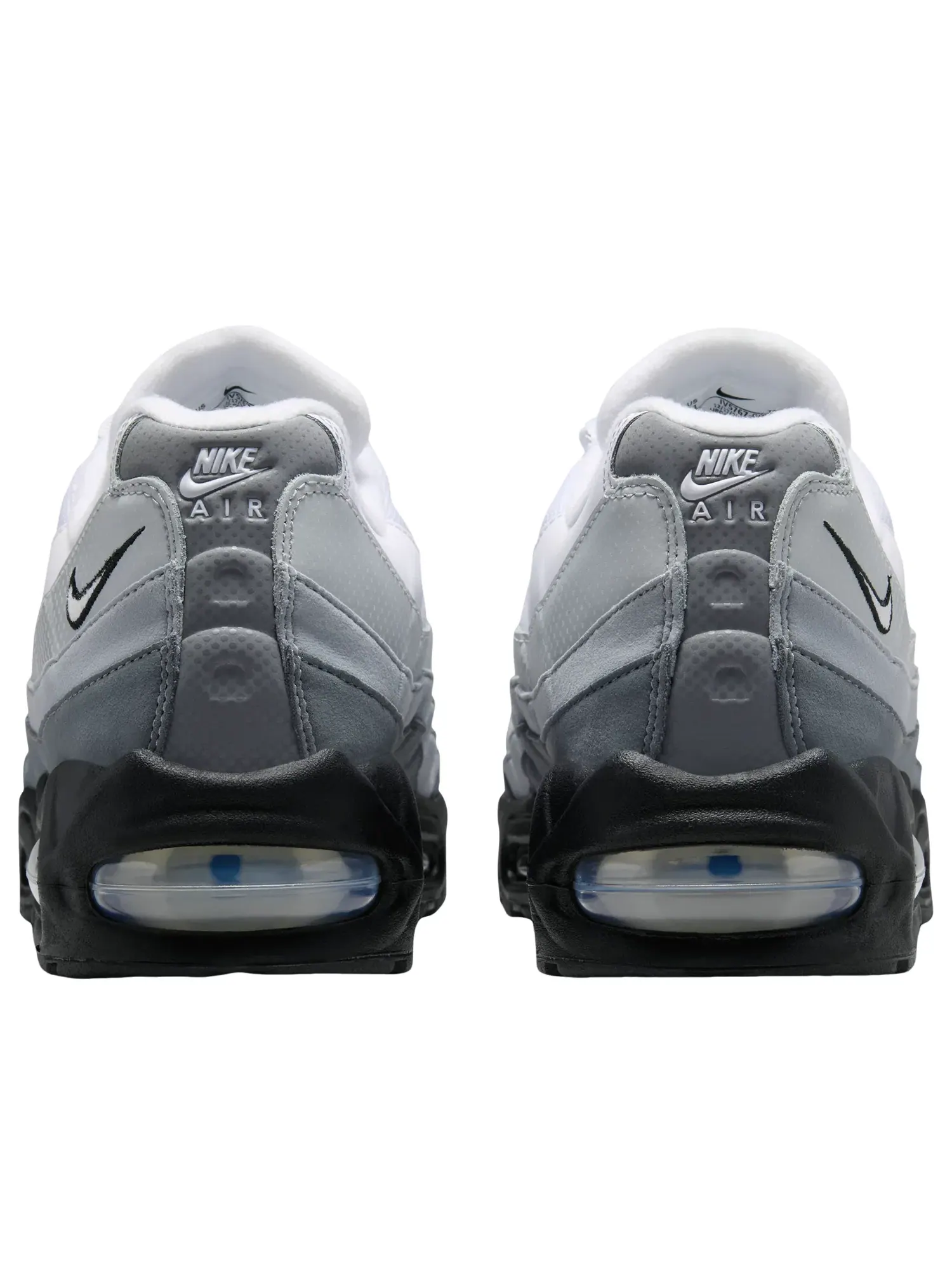 Мужские кроссовки с шнуровкой Pure Platinum Wolf Grey Nike Air Max 95 — изображение 3 из 6, серый