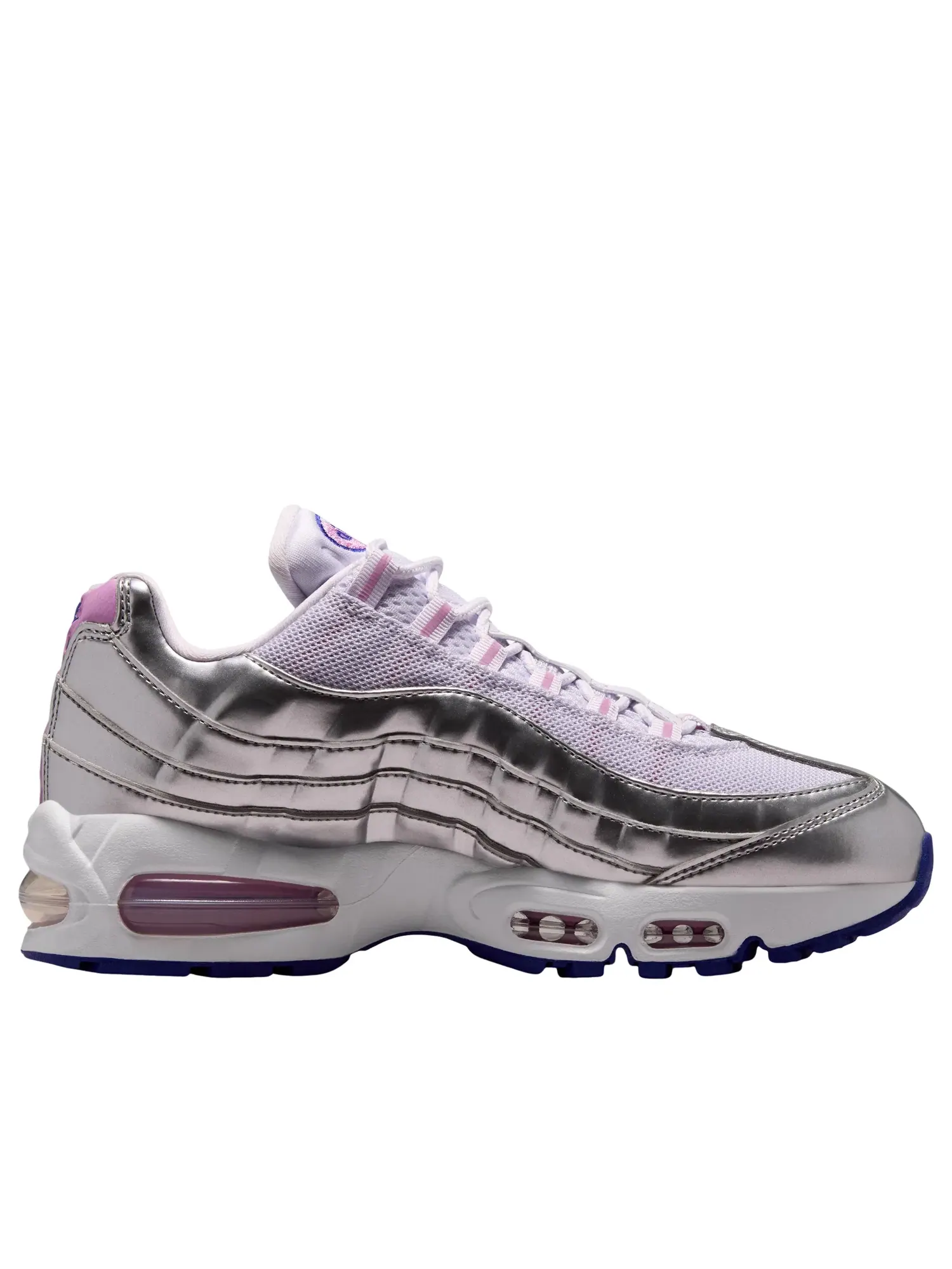 Женские кроссовки с низким верхом Air Max 95 WNBA All-Star Nike — изображение 2 из 7, серебряный
