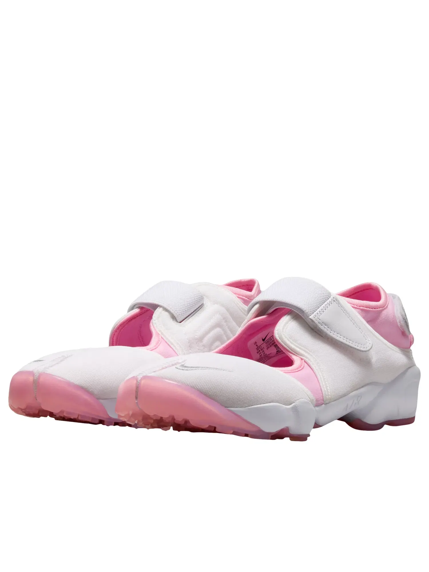 Женские кроссовки с низким верхом Nike Air Rift White Pink Rise — изображение 5 из 7, белый