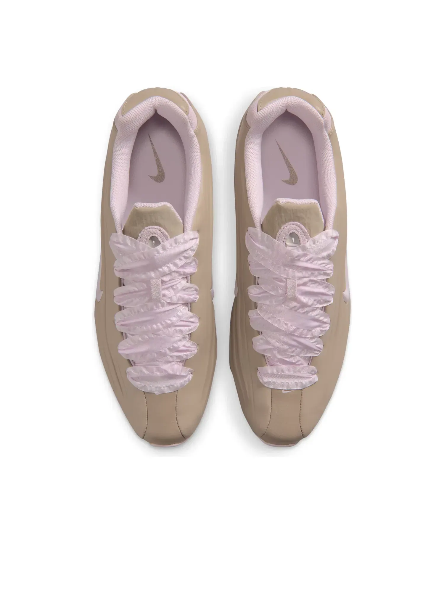Женские кроссовки с шнуровкой Nike Shox Z Enigma Stone Bleached Lilac — изображение 3 из 7, коричневый