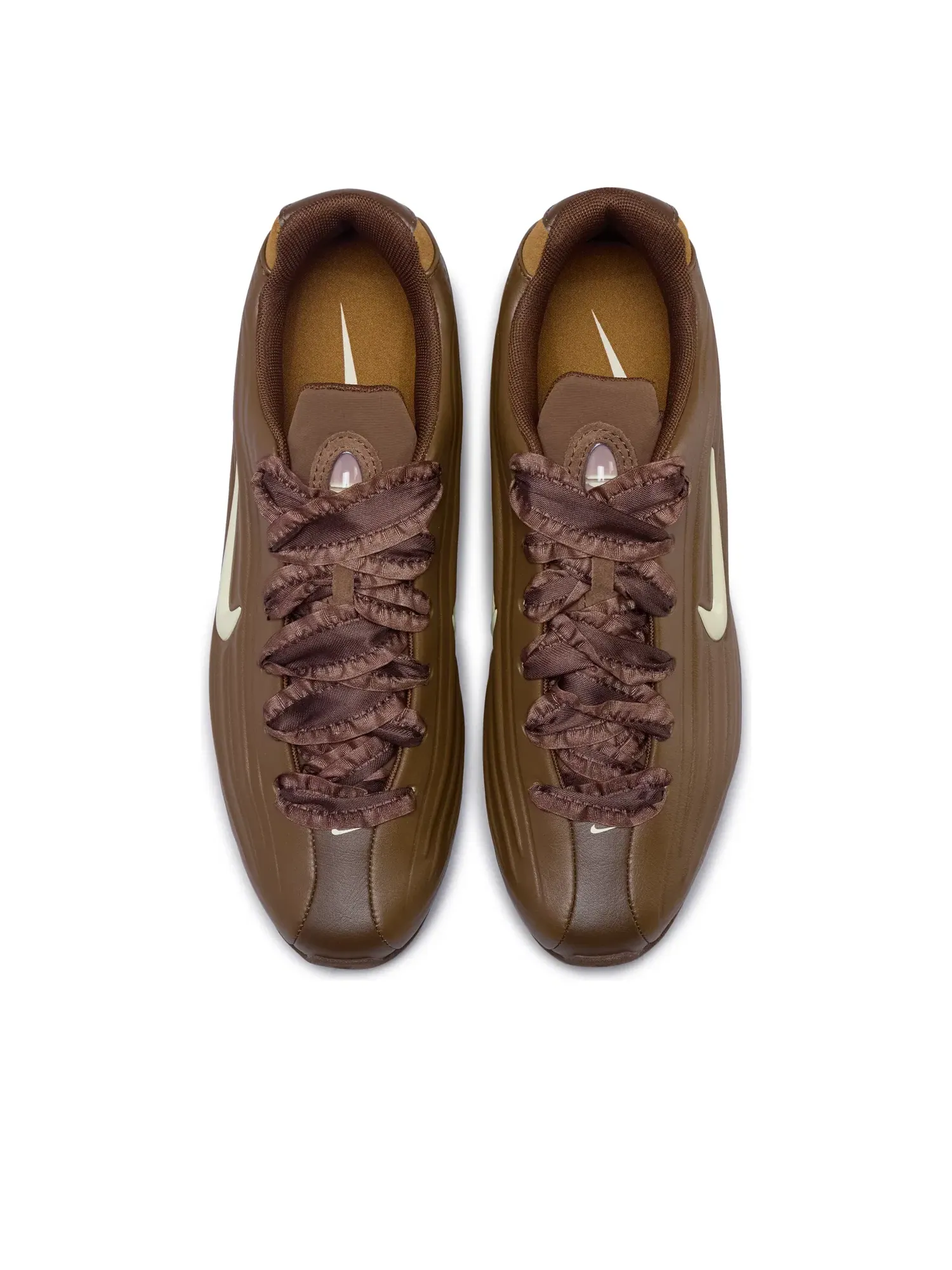 Женские кроссовки с шнуровкой Nike Shox Z Cacao Wow Khaki — изображение 2 из 6, коричневый