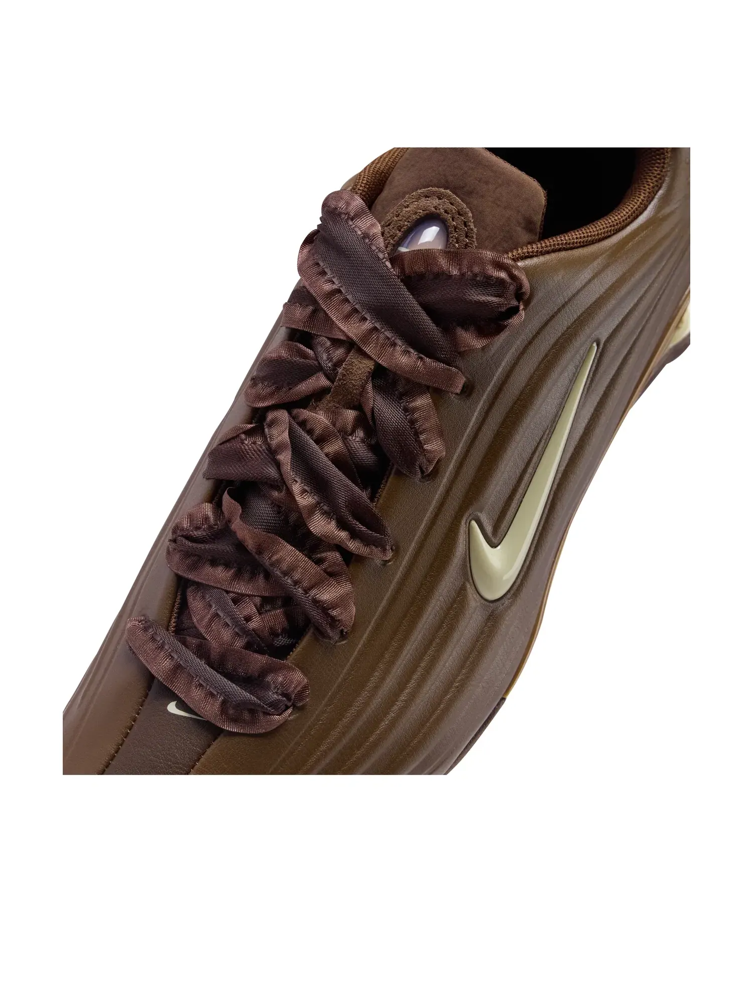 Женские кроссовки с шнуровкой Nike Shox Z Cacao Wow Khaki — изображение 5 из 6, коричневый