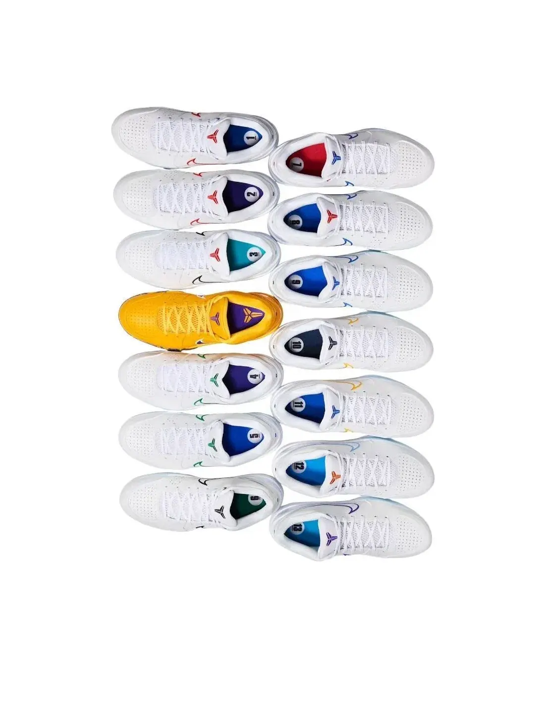 Мужские кроссовки с кожаным верхом Kobe 4 Draft Day Pack Nike — изображение 3 из 5, мульти