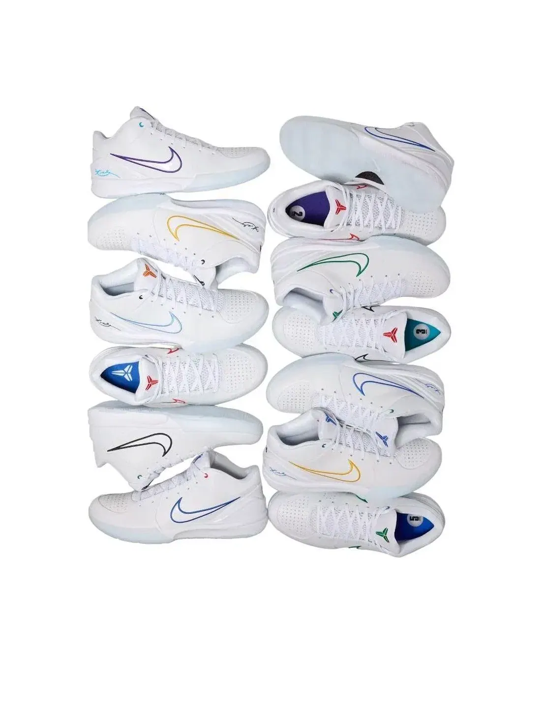 Мужские кроссовки с кожаным верхом Kobe 4 Draft Day Pack Nike — изображение 5 из 5, мульти