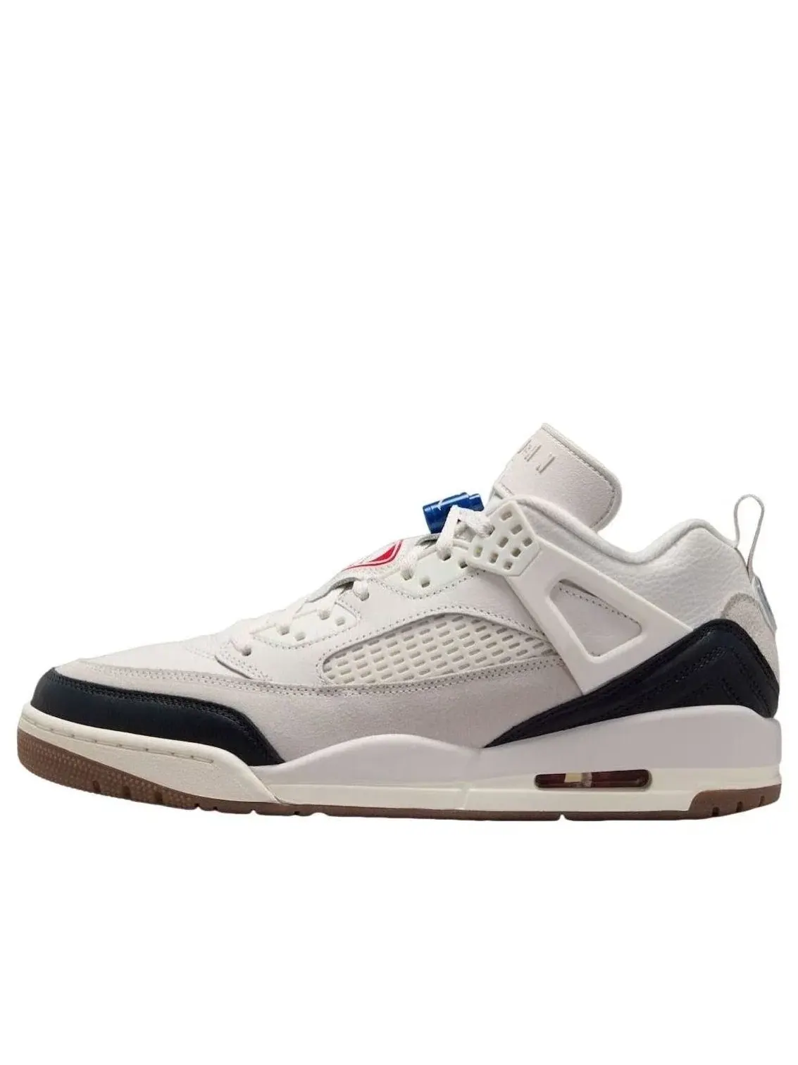 Мужские кроссовки с кожаным верхом Air Jordan Spizike Low FC — изображение 1 из 5, белый