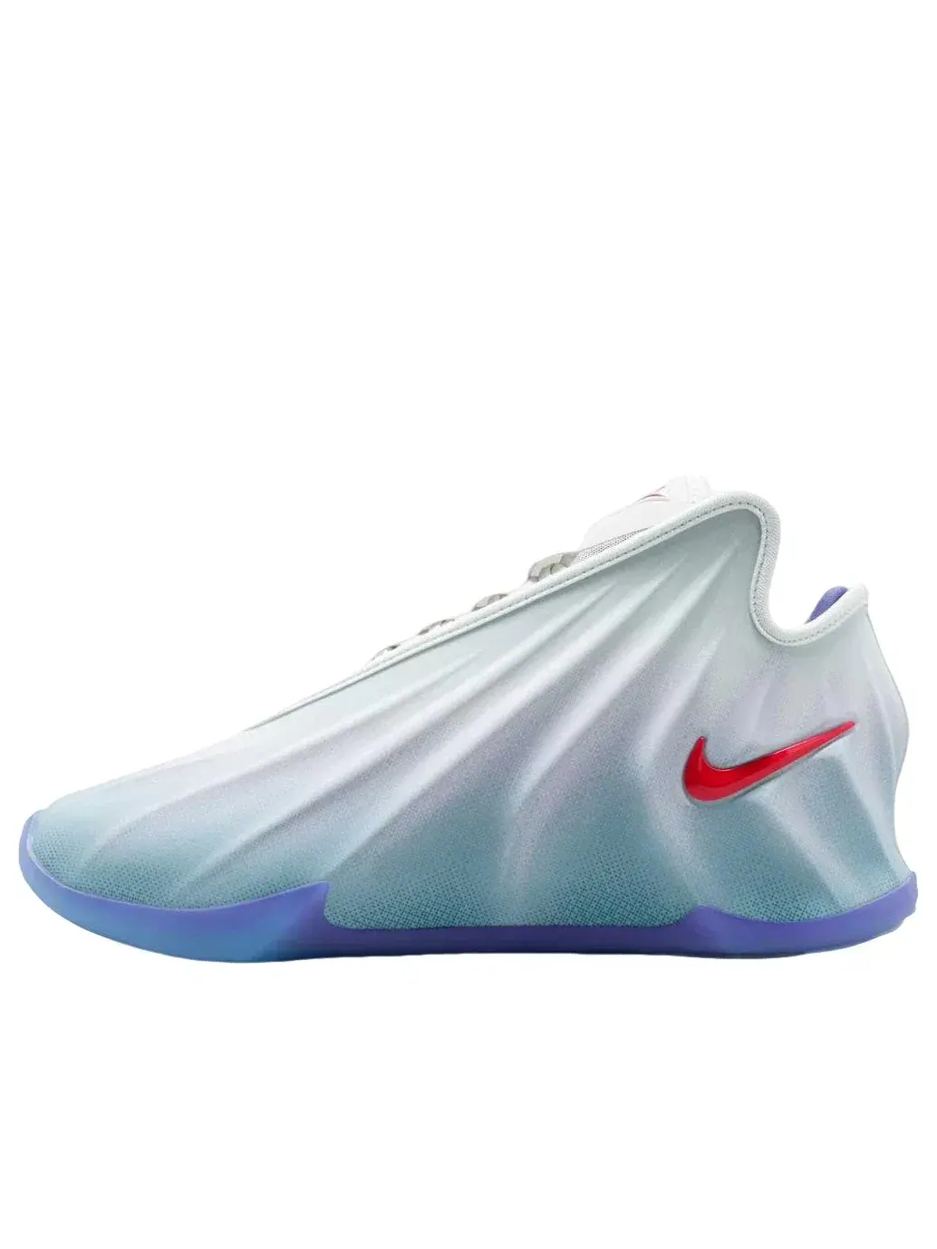 Мужские кроссовки высокие с шнуровкой Air Zoom GT Future Swoosh Swooshman Nike — изображение 1 из 6, серебряный