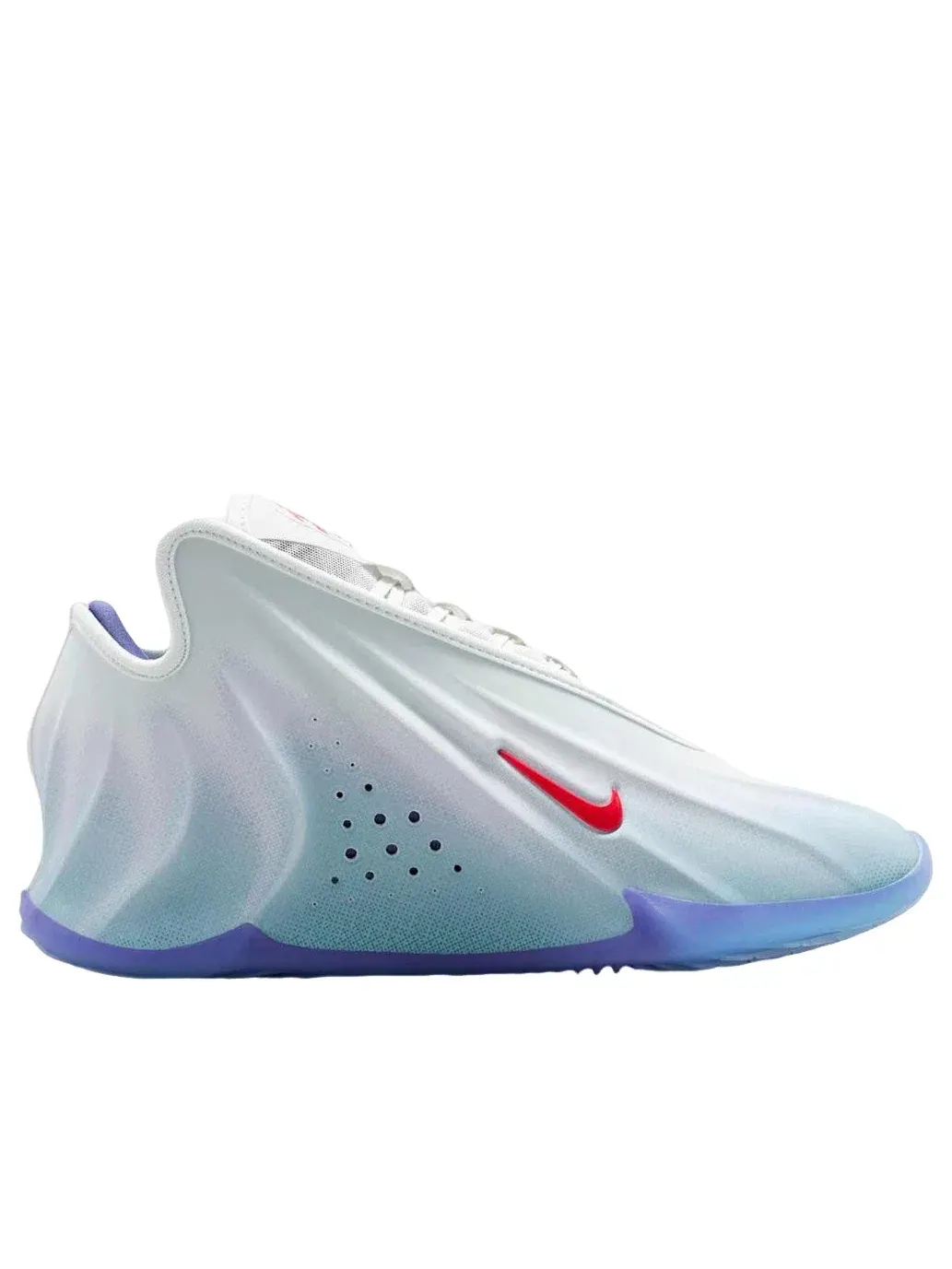 Мужские кроссовки высокие с шнуровкой Air Zoom GT Future Swoosh Swooshman Nike — изображение 2 из 6, серебряный