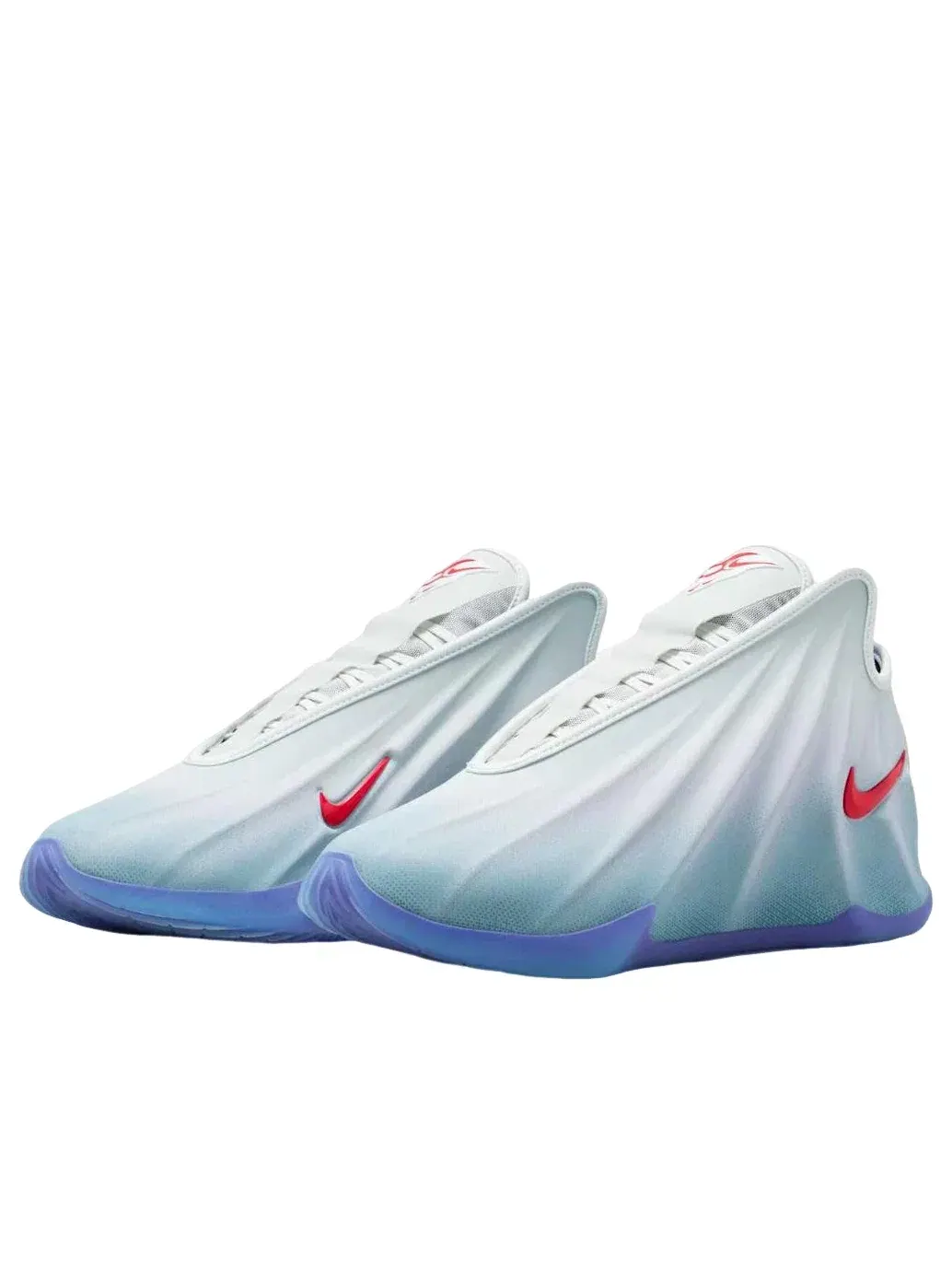 Мужские кроссовки высокие с шнуровкой Air Zoom GT Future Swoosh Swooshman Nike — изображение 3 из 6, серебряный