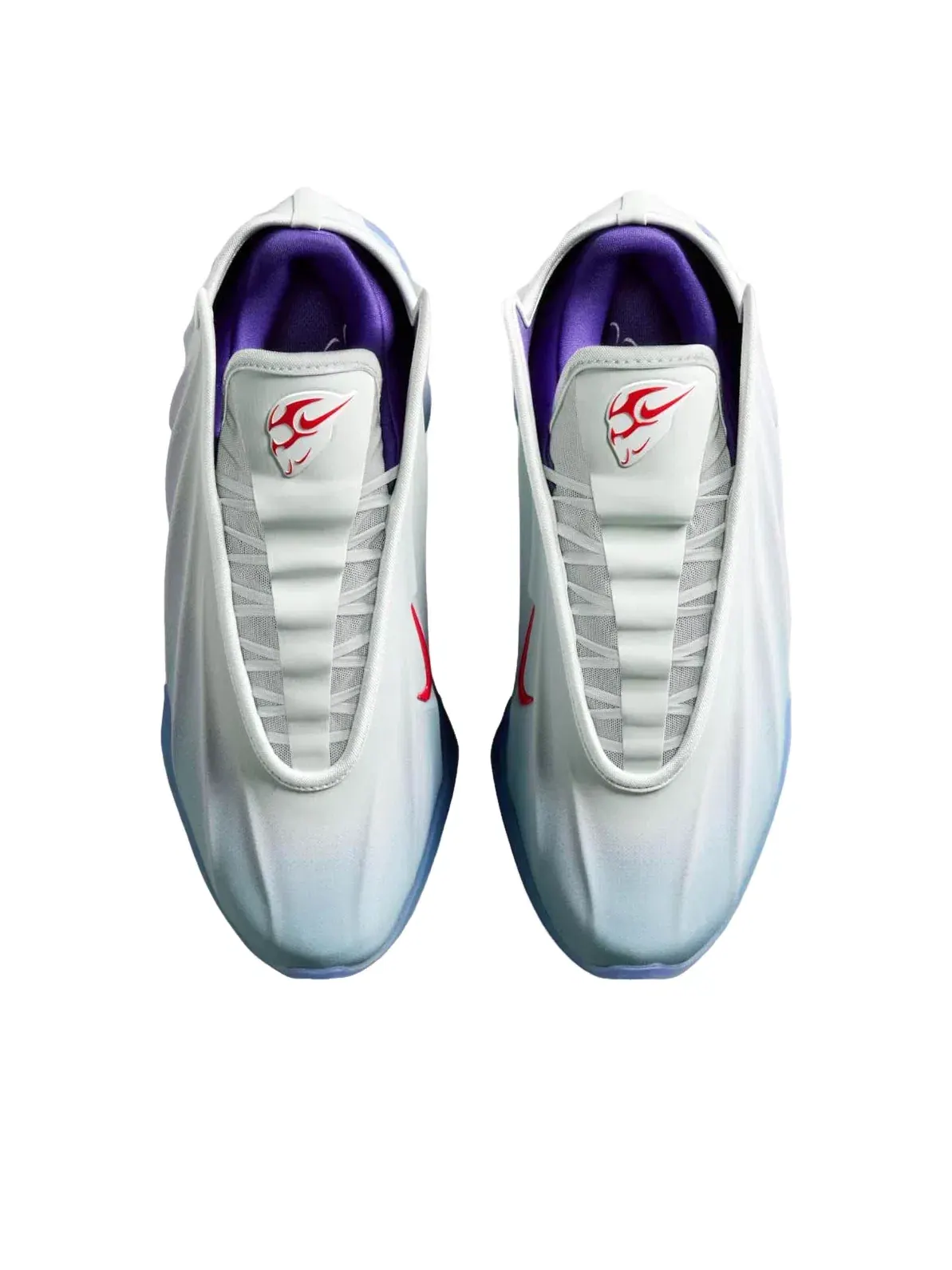 Мужские кроссовки высокие с шнуровкой Air Zoom GT Future Swoosh Swooshman Nike — изображение 4 из 6, серебряный