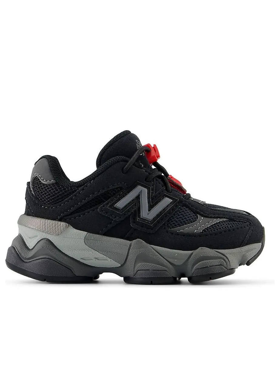 (TD) New Balance 9060 'Black Grey' — изображение 2 из 5, черный/серый