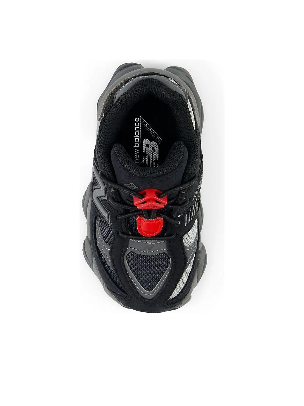 (TD) New Balance 9060 'Black Grey' — изображение 3 из 5, черный/серый