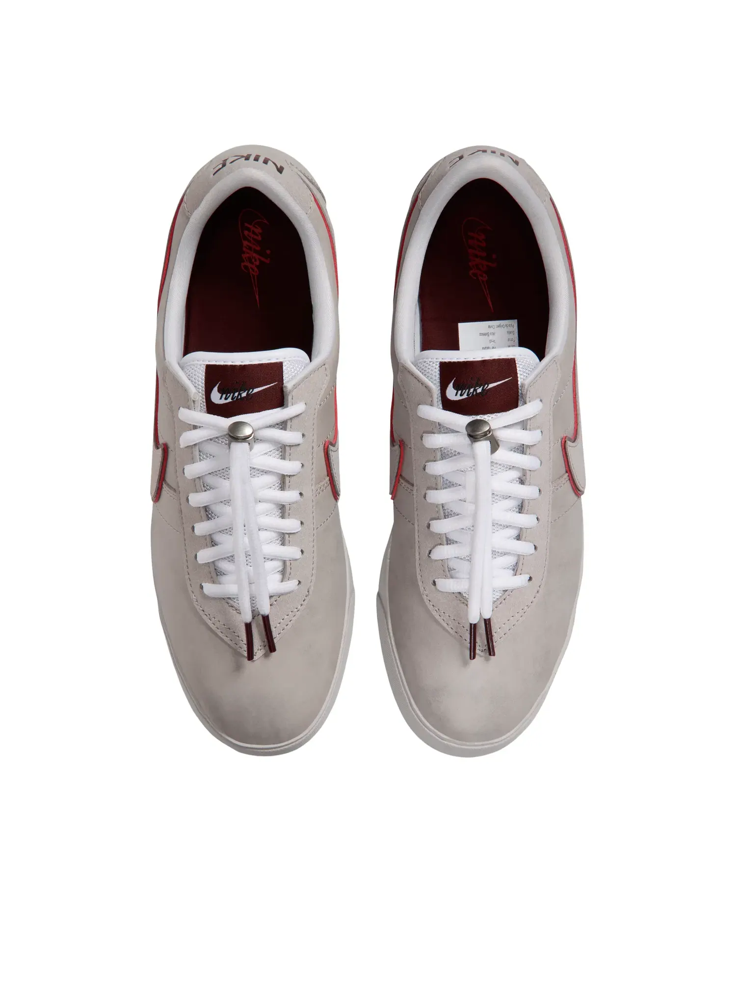 Мужские кроссовки с кожаным верхом Nike Astro Grabber — изображение 2 из 6, серый