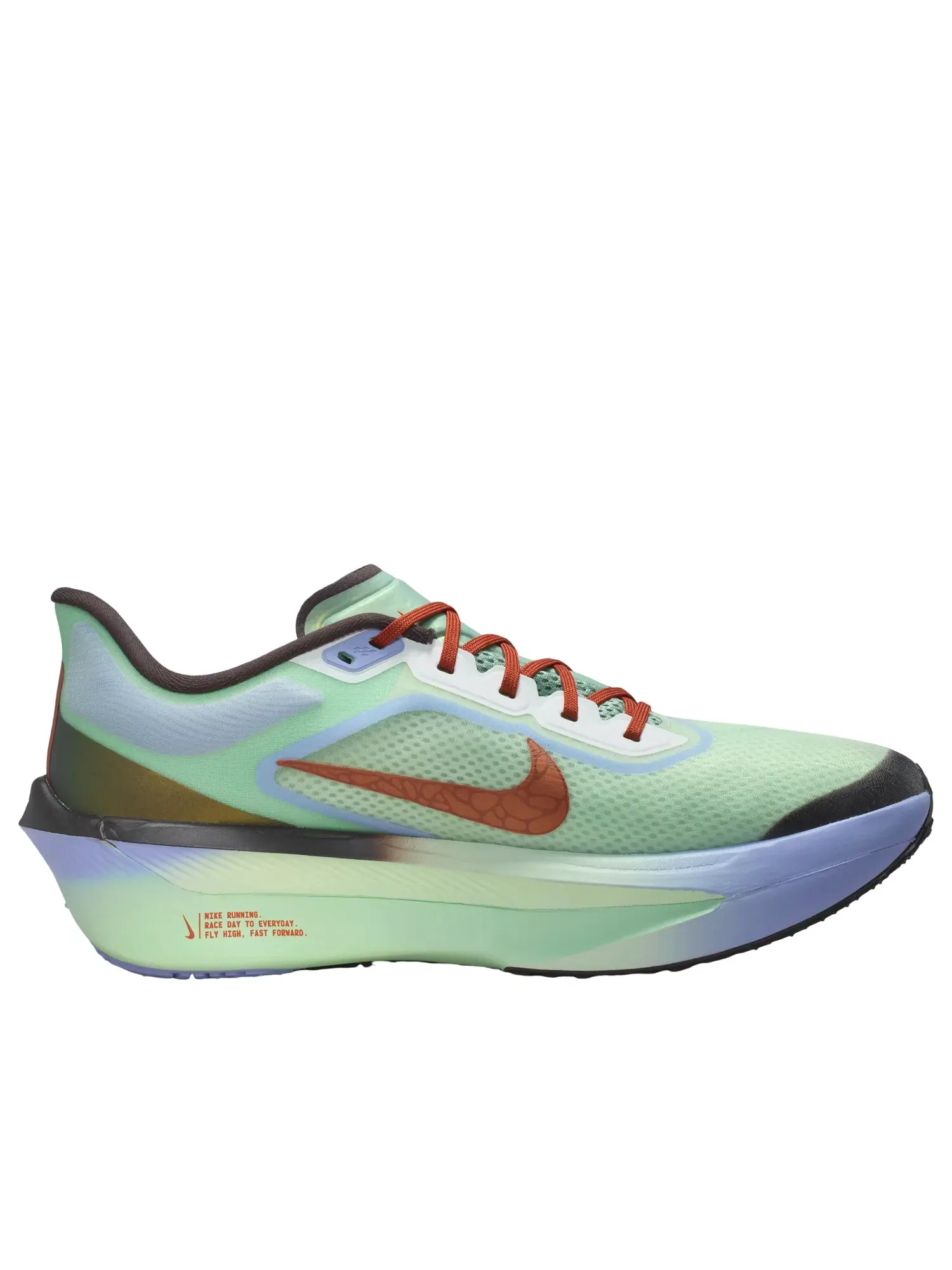 Мужские кроссовки с шнуровкой Zoom Fly 6 Nike — изображение 6 из 6, зеленый