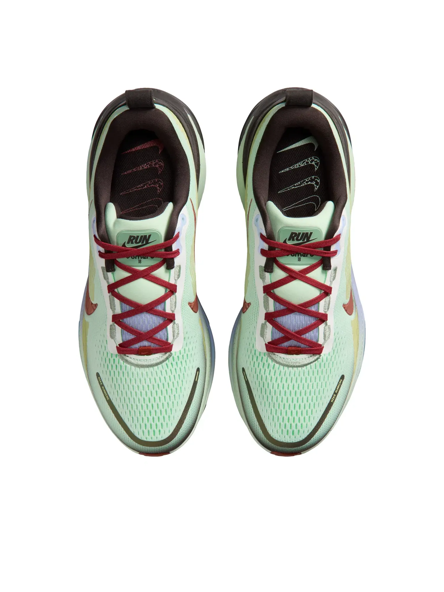Мужские кроссовки для бега с шнуровкой Nike Air Zoom Vomero 18 SE — изображение 3 из 7, зеленый