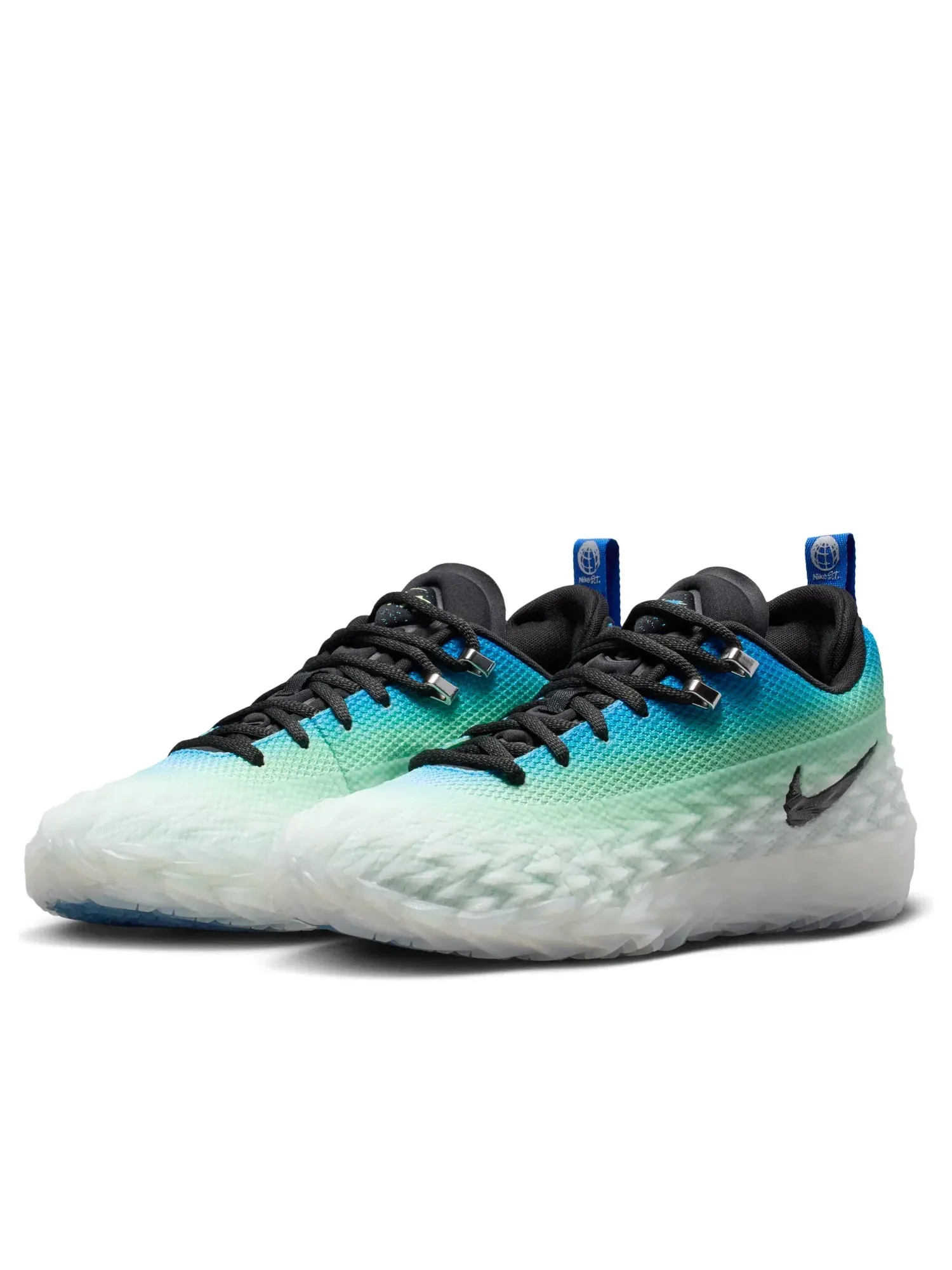 Мужские кроссовки баскетбольные с низким верхом S.T. Charge Nike — изображение 5 из 7, зеленый
