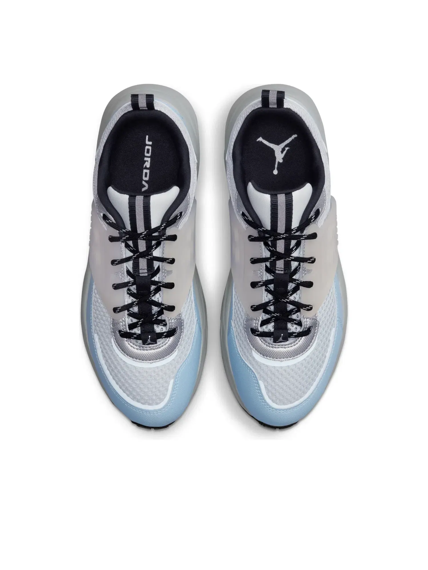 Мужские кроссовки с принтом Air Jordan Trunner O/S Celestine Blue Wolf Grey — изображение 3 из 6, серый
