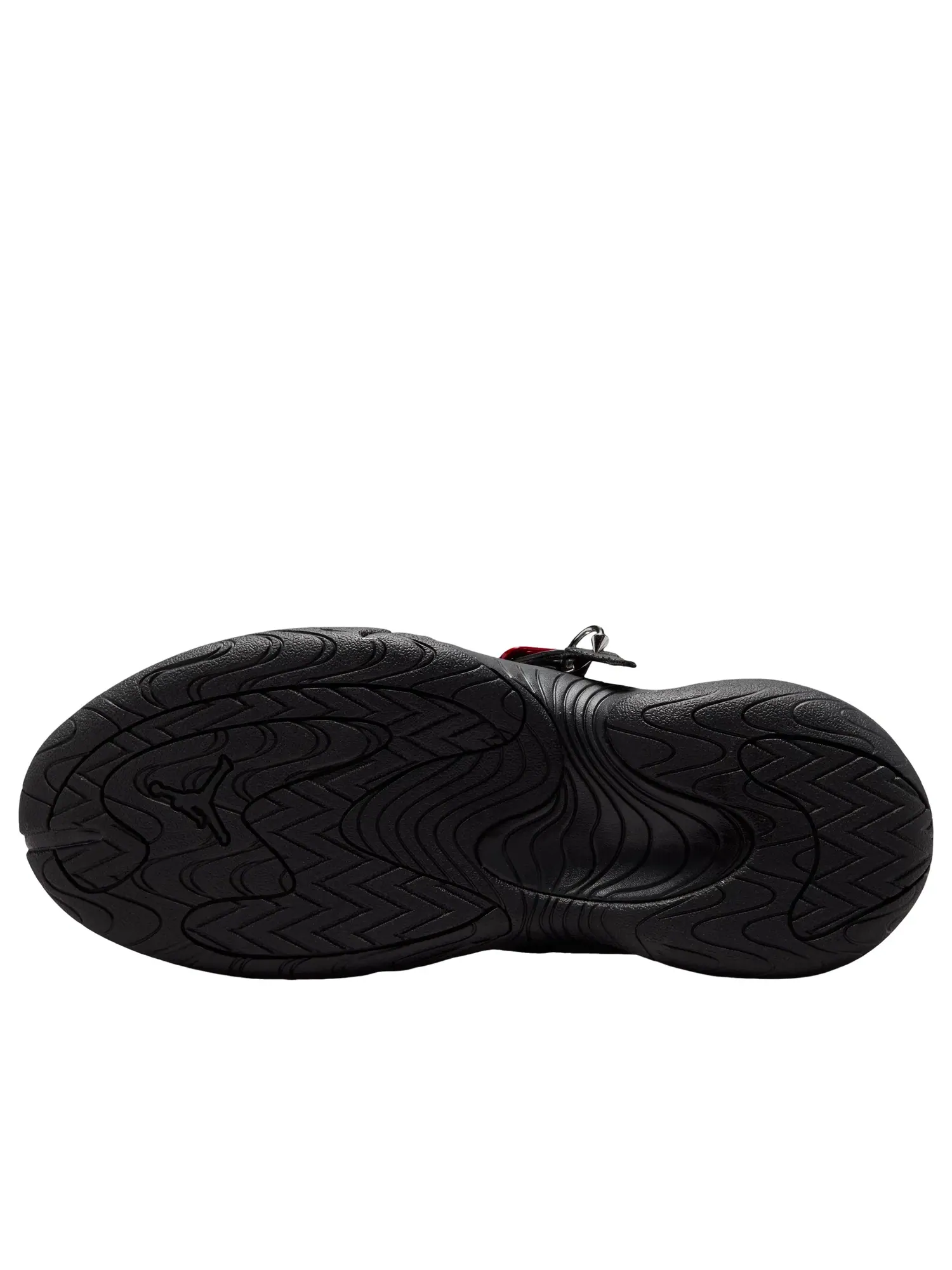 Женские кроссовки Air Jordan Pointe с кожаным верхом Black University Red — изображение 7 из 7, черный