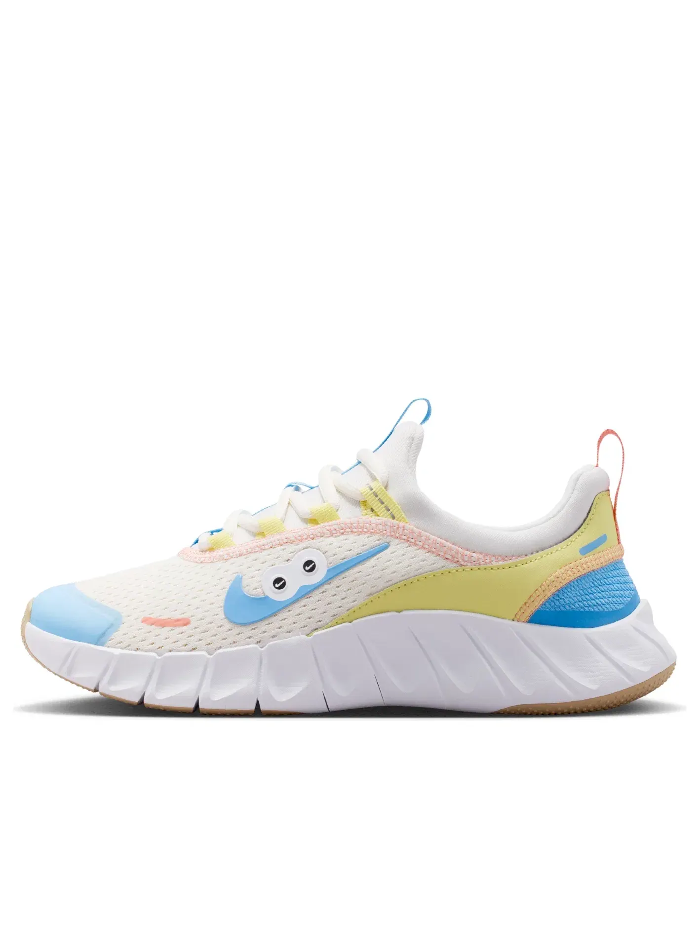 Детские кроссовки для бега с шнуровкой Nike Free Ride — изображение 1 из 7, белый