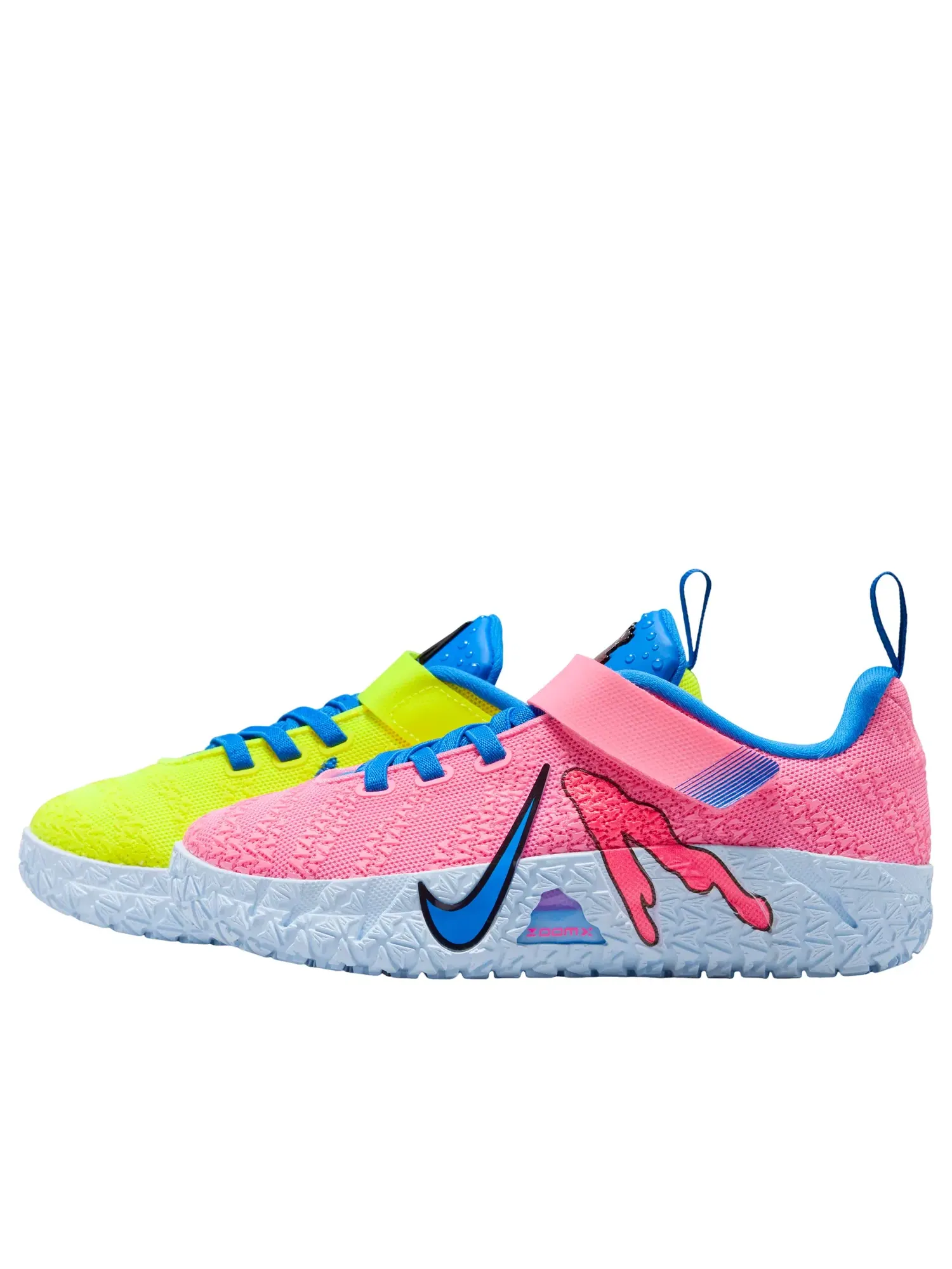 Детские кроссовки для мальчиков с шнуровкой и липучкой Nike Ja 3 Kool Aid — изображение 1 из 6, мульти