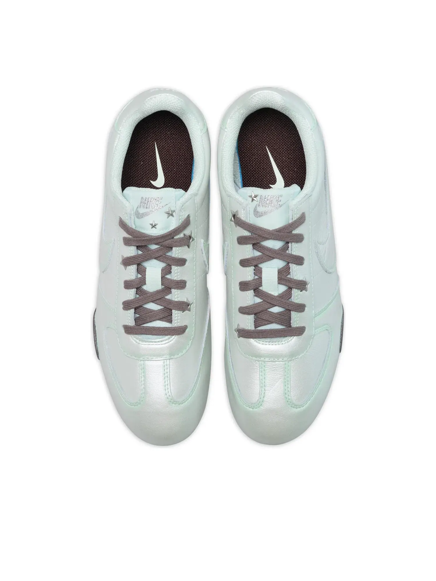 Женские кроссовки с шнуровкой Sprint Sister Nike — изображение 3 из 7, серебряный