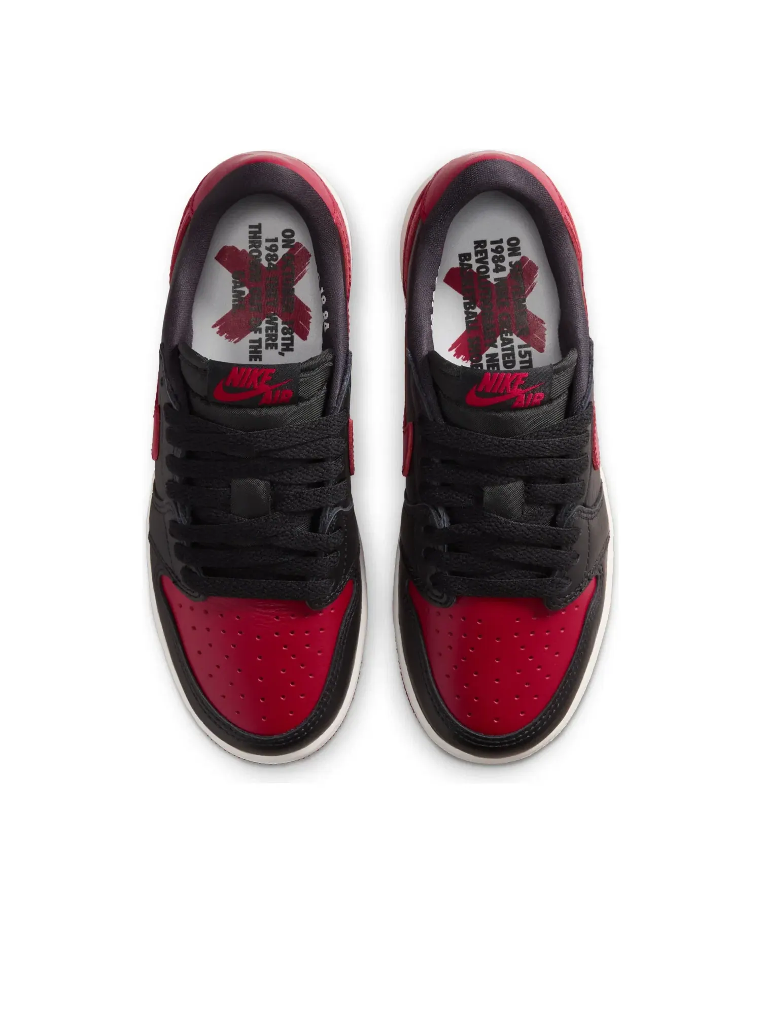Кроссовки Air Jordan 1 Retro Low OG 'Banned' IW6277-001 — изображение 3 из 7, красный