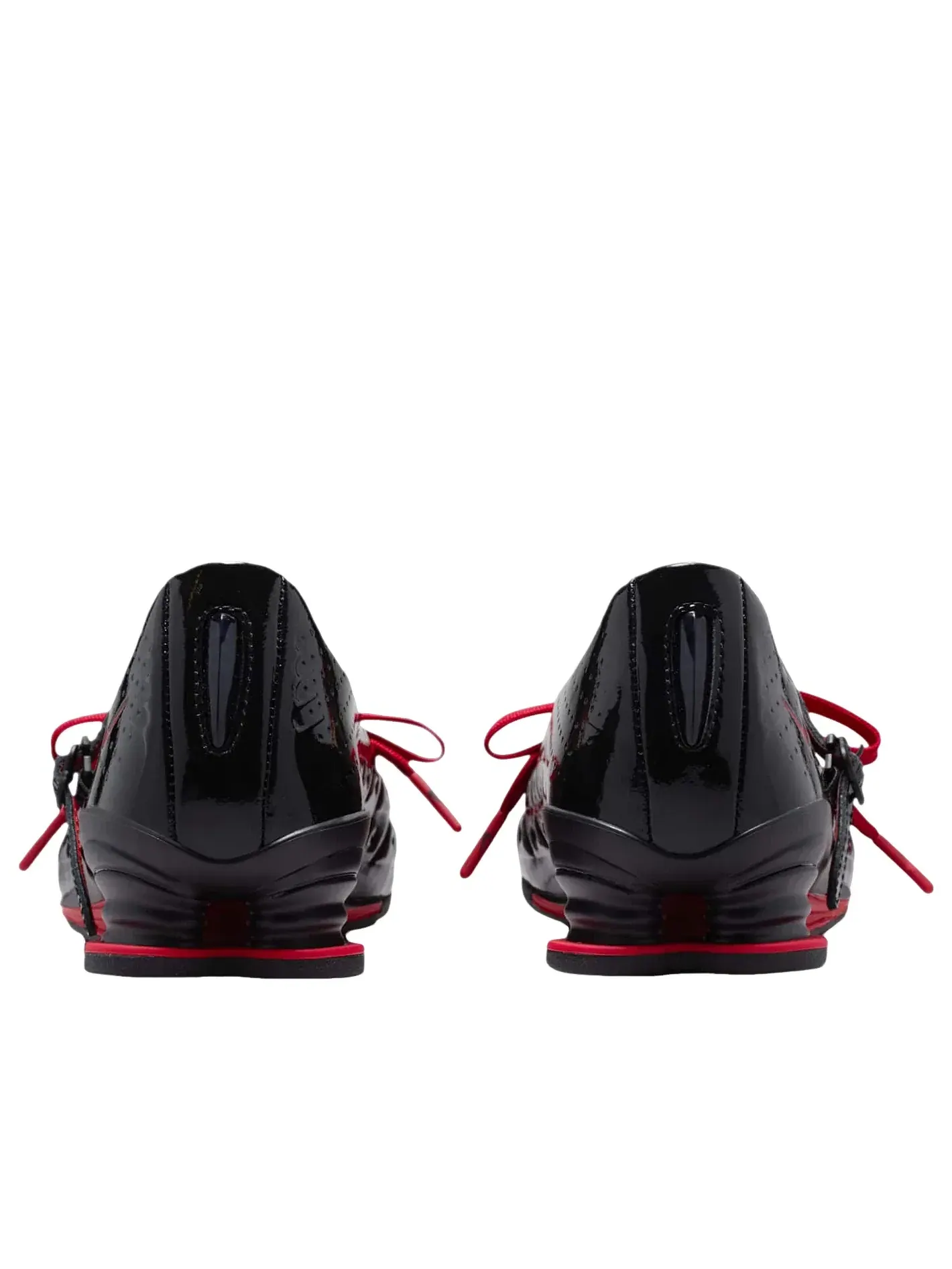 Кроссовки Nike x LABELHOOD Shox Z Calistra 'Black University Red' IW7881-001 — изображение 3 из 6, черный
