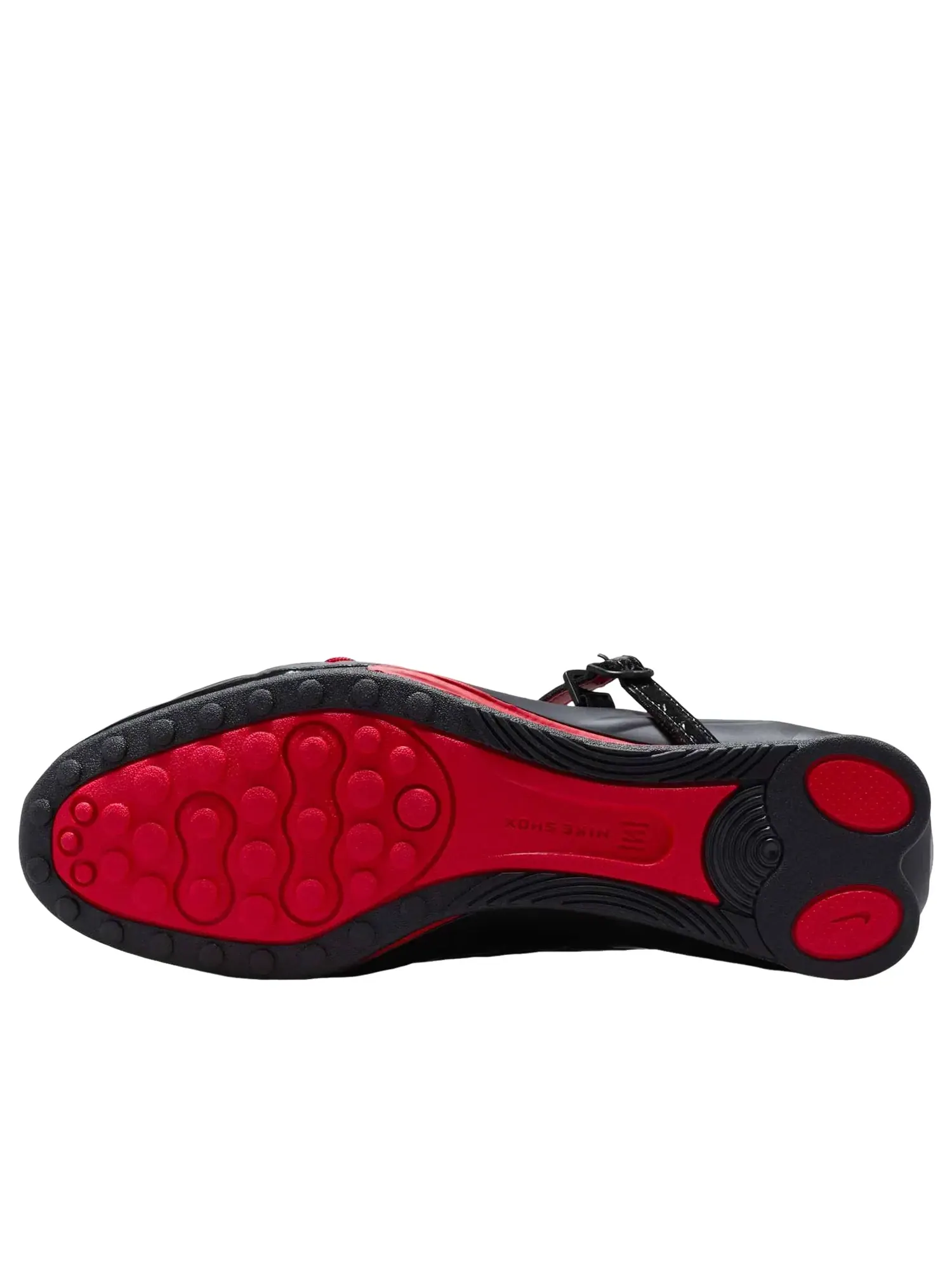 Кроссовки Nike x LABELHOOD Shox Z Calistra 'Black University Red' IW7881-001 — изображение 6 из 6, черный