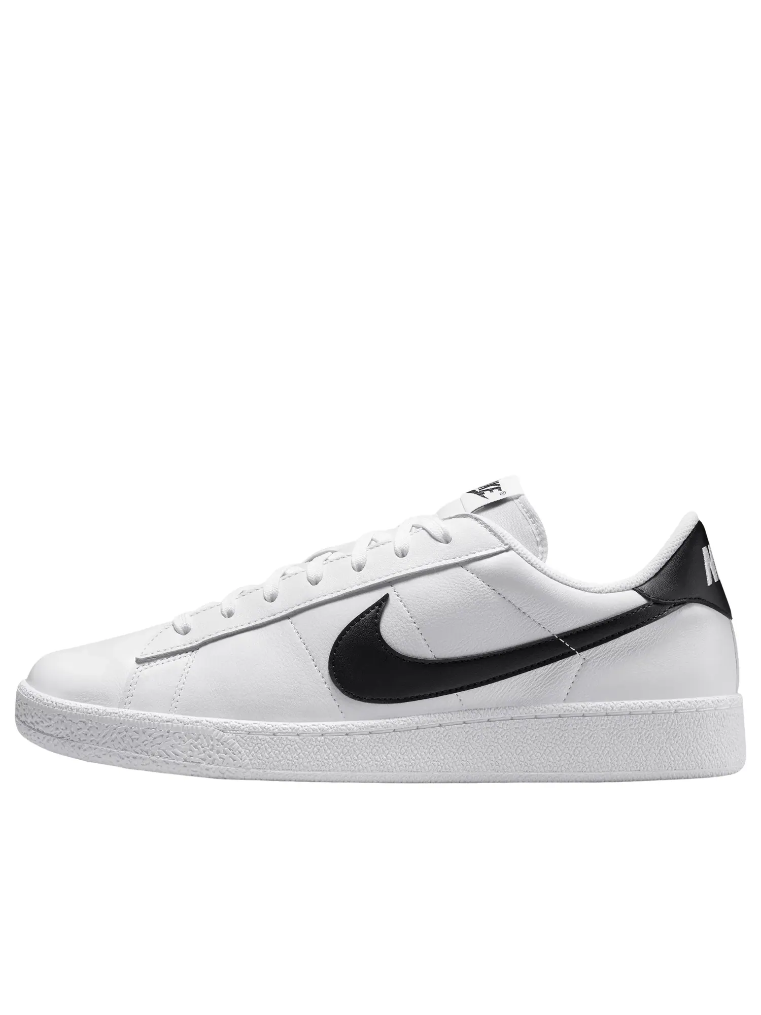Мужские кроссовки с кожаным верхом Nike Tennis Classic White Black — изображение 1 из 6, белый