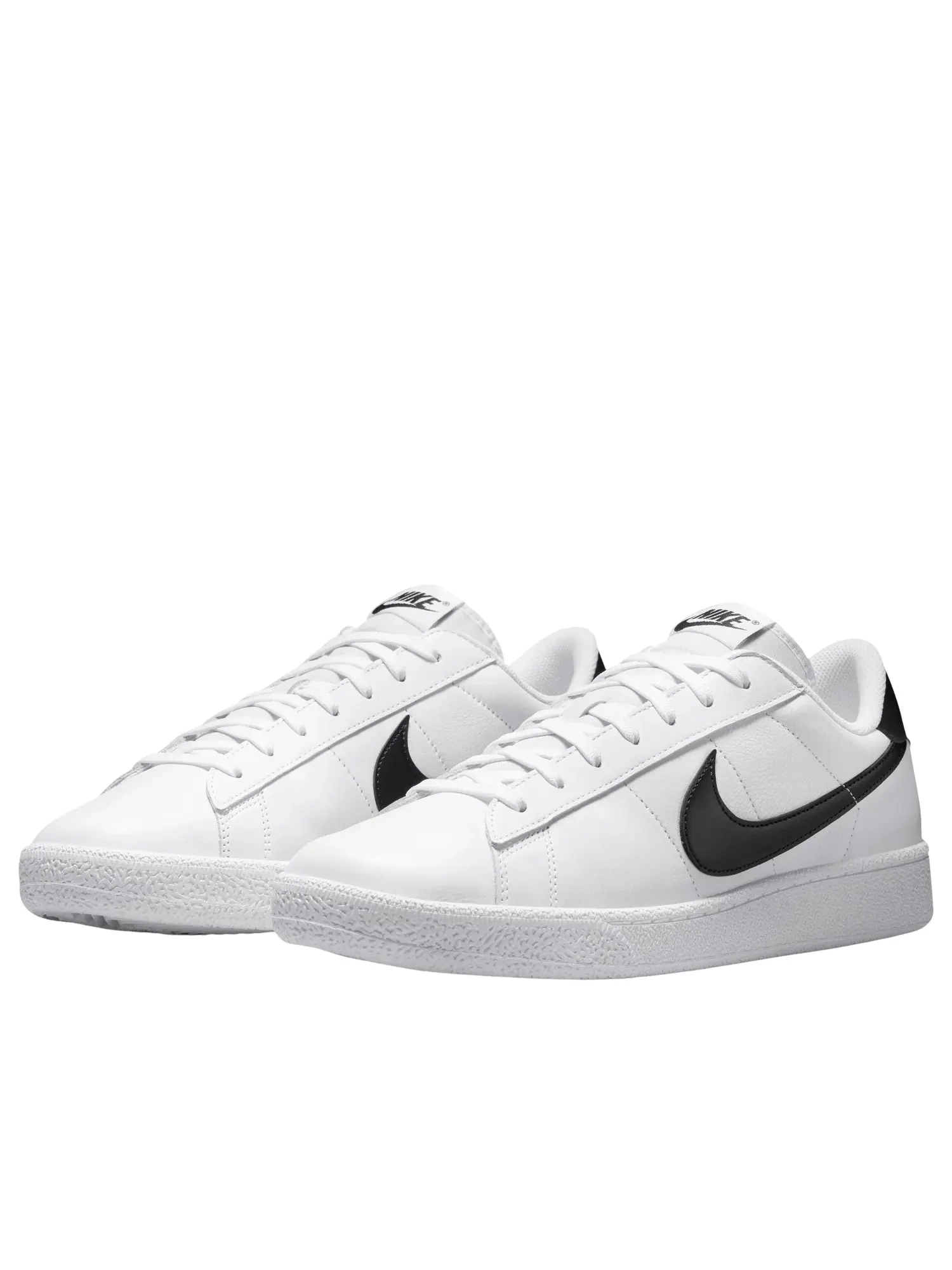 Мужские кроссовки с кожаным верхом Nike Tennis Classic White Black — изображение 4 из 6, белый