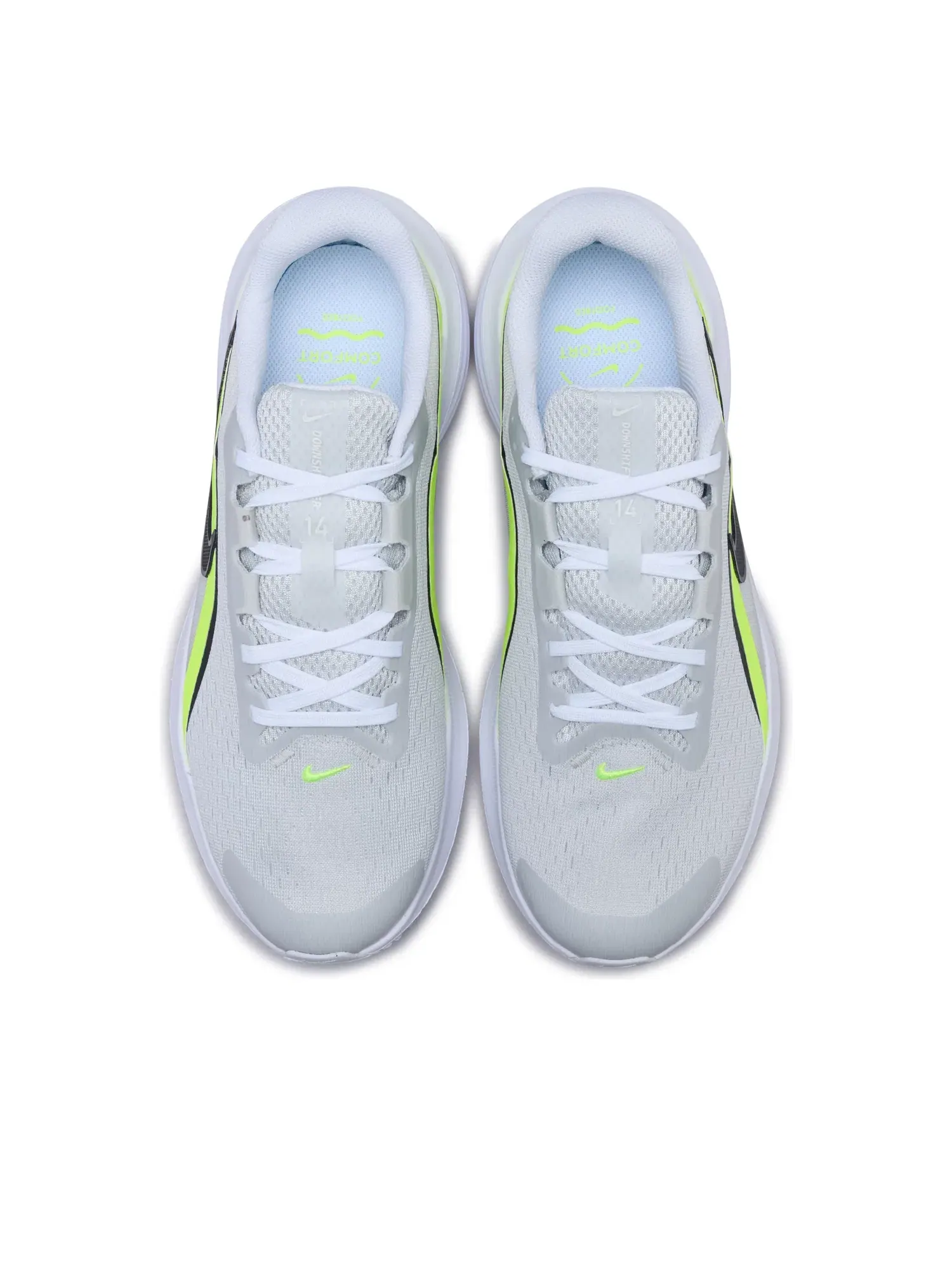 Мужские кроссовки для бега с шнуровкой Nike Downshifter — изображение 2 из 6, серый