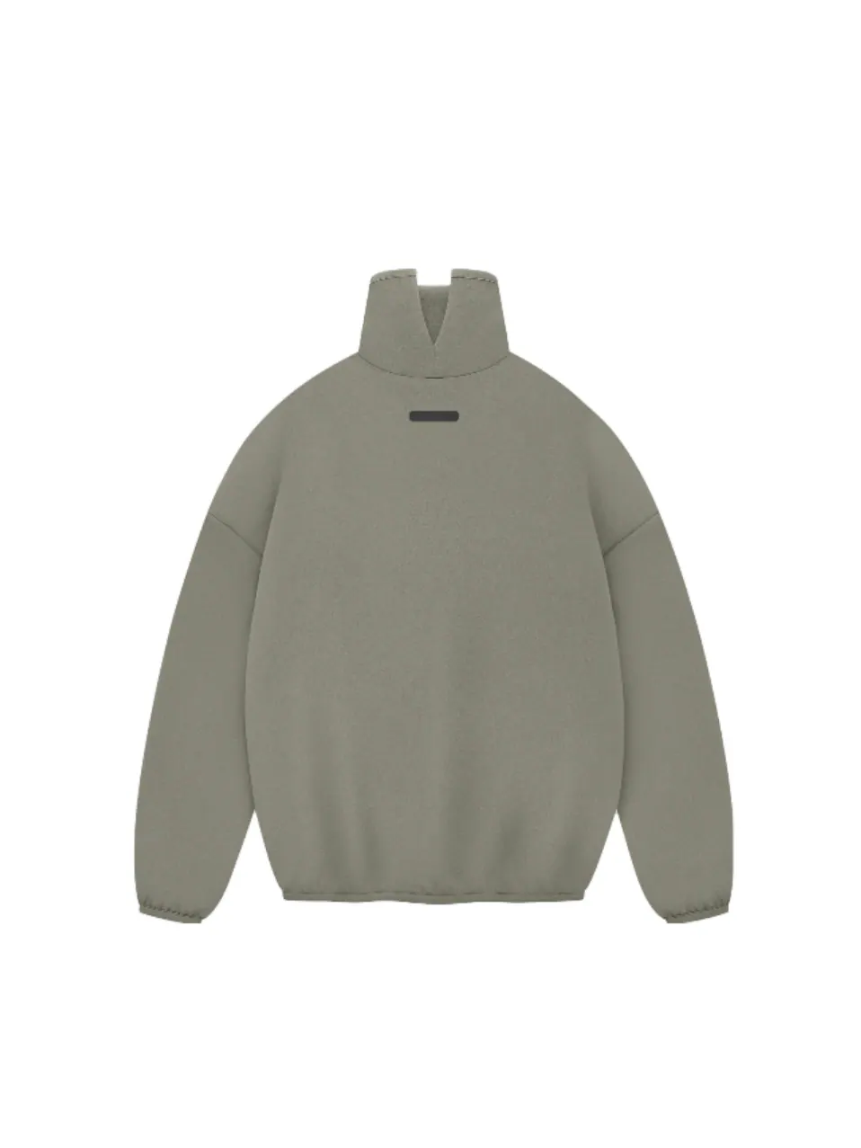 Adidas x Fear of God Athletics Suede Fleece Mock Neck 'Clay' — изображение 2 из 2, глина