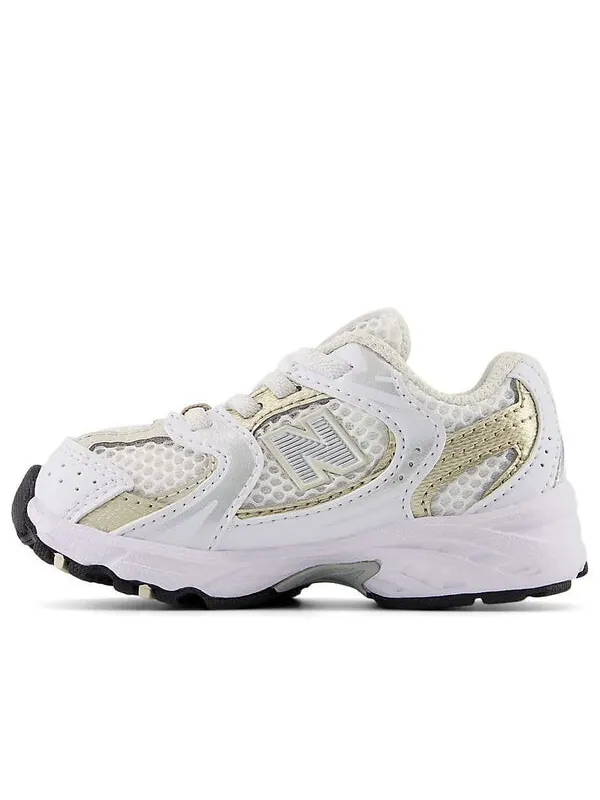 Кроссовки 530 банджи-кроссовки New Balance — изображение 1 из 4, белый/золотистый