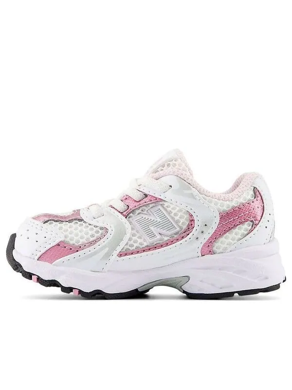 Кроссовки для малышей New Balance NB 530 Abrasion Resistant Low top — изображение 1 из 8, серебристый фиолетовый