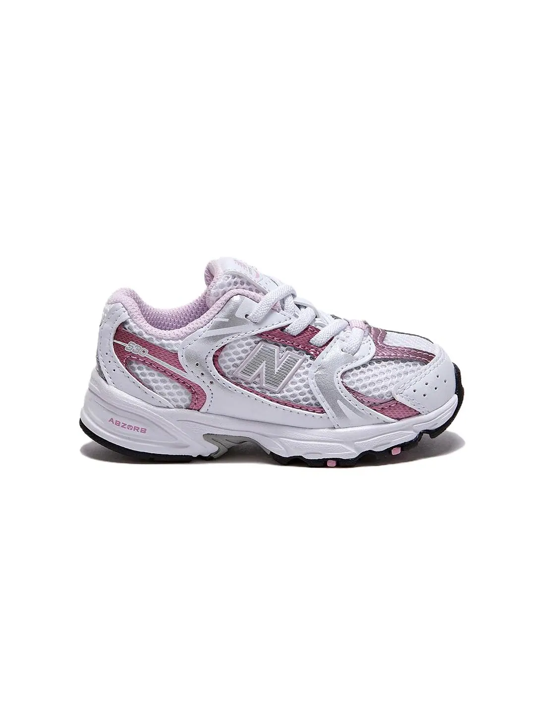 Кроссовки для малышей New Balance NB 530 Abrasion Resistant Low top — изображение 5 из 8, серебристый фиолетовый