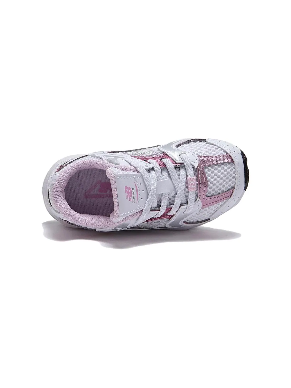 Кроссовки для малышей New Balance NB 530 Abrasion Resistant Low top — изображение 6 из 8, серебристый фиолетовый
