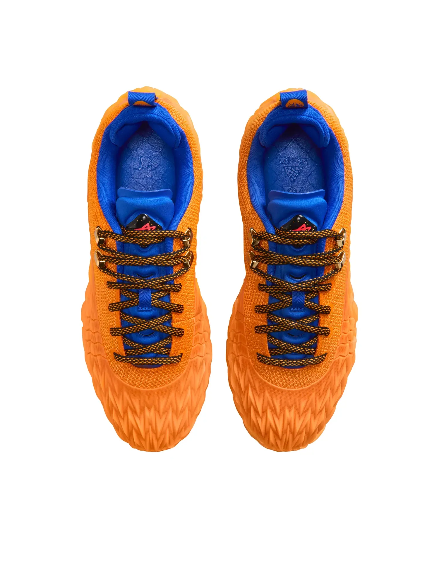 Мужские кроссовки для баскетбола с шнуровкой Nike S.T. Charge — изображение 3 из 7, оранжевый