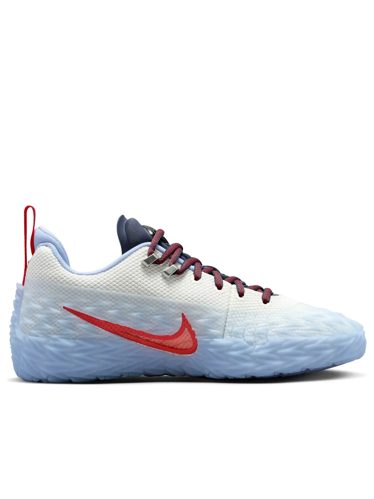 Мужские кроссовки с шнуровкой S.T. Charge Detroit Tough Nike — изображение 2 из 7, белый