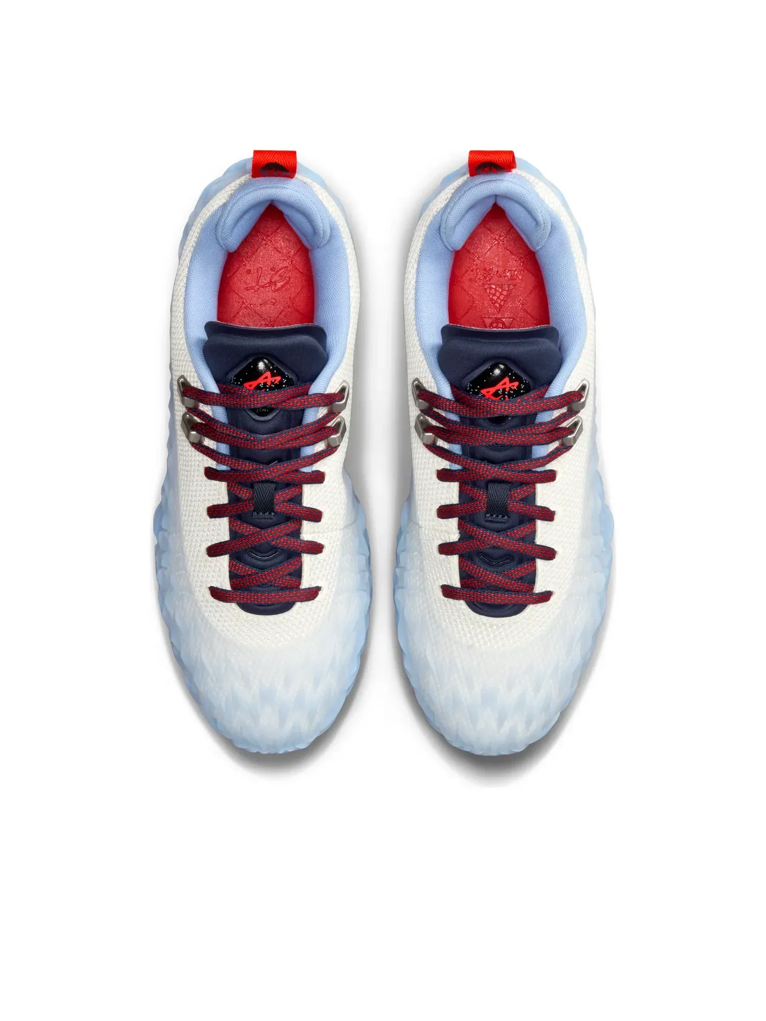 Мужские кроссовки с шнуровкой S.T. Charge Detroit Tough Nike — изображение 3 из 7, белый