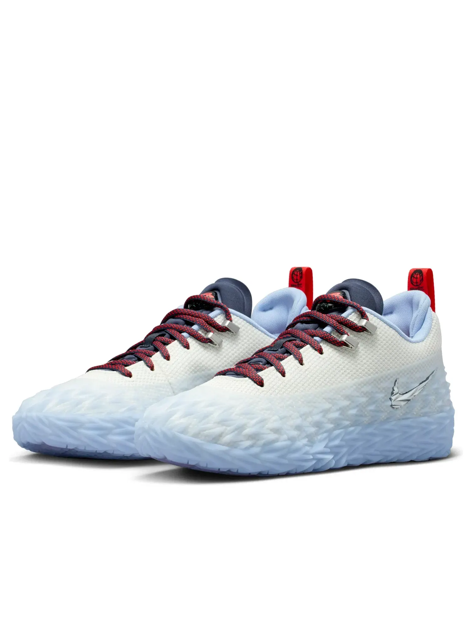 Мужские кроссовки с шнуровкой S.T. Charge Detroit Tough Nike — изображение 5 из 7, белый