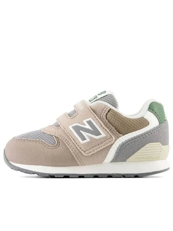 Кроссовки 996 на липучке New Balance — изображение 1 из 4, коричневый/серый/белый