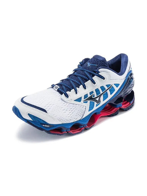 Кроссовки prophecy 9 white/blue Mizuno — изображение 2 из 4, белый/синий