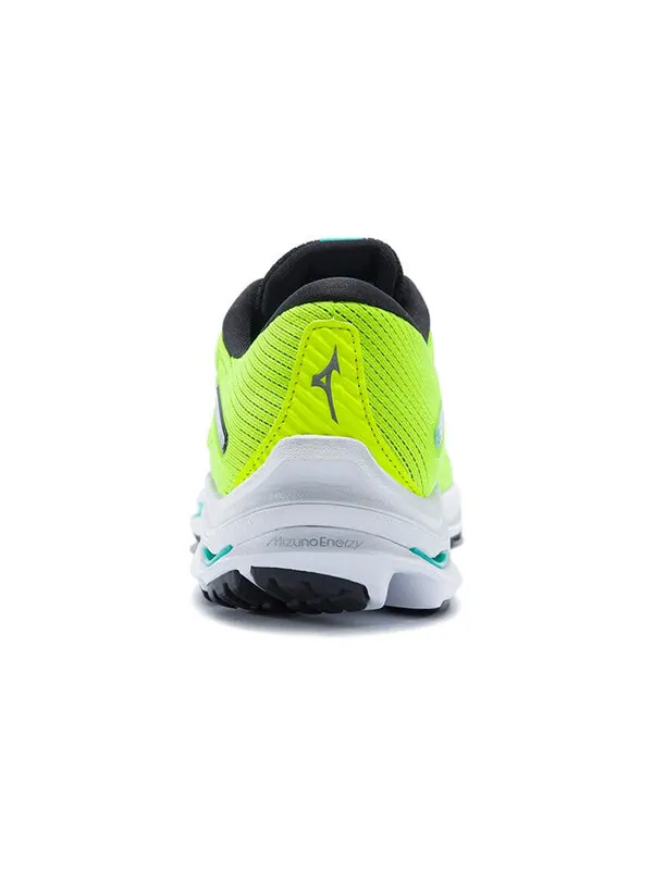 Кроссовки rider 24 neon-green 'yellow white' Mizuno — изображение 3 из 4, желтый/белый