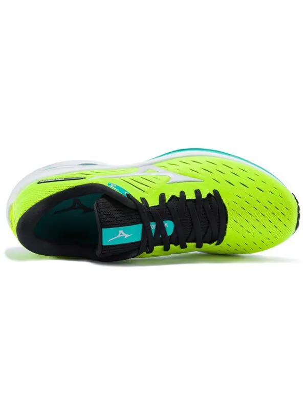 Кроссовки rider 24 neon-green 'yellow white' Mizuno — изображение 4 из 4, желтый/белый