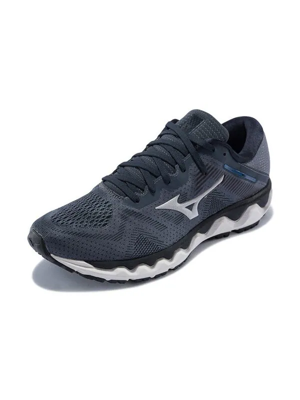 Кроссовки horizon 4 gray/blue Mizuno — изображение 2 из 4, серый/синий