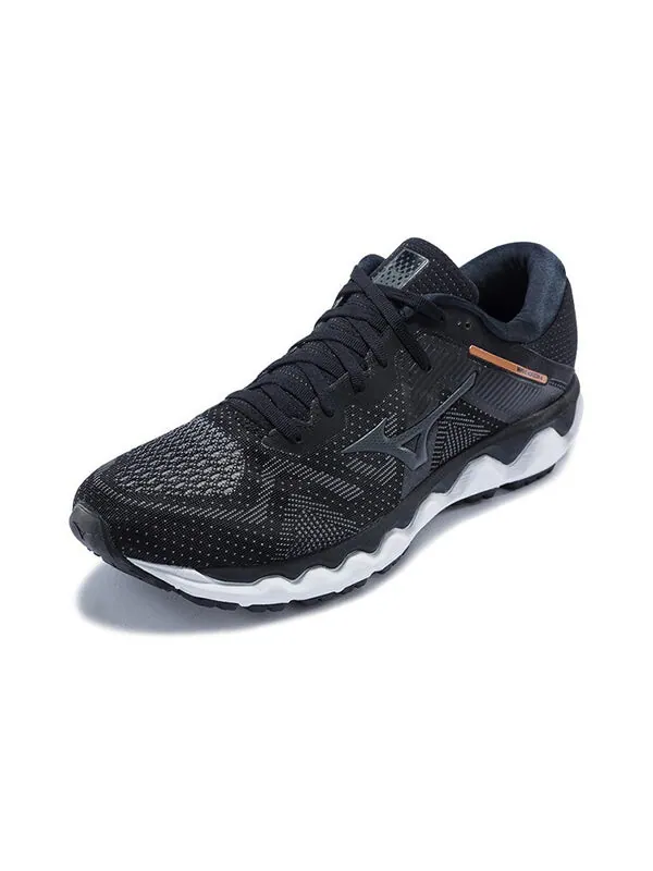 Кроссовки horizon 4 black/white Mizuno — изображение 2 из 4, черный белый
