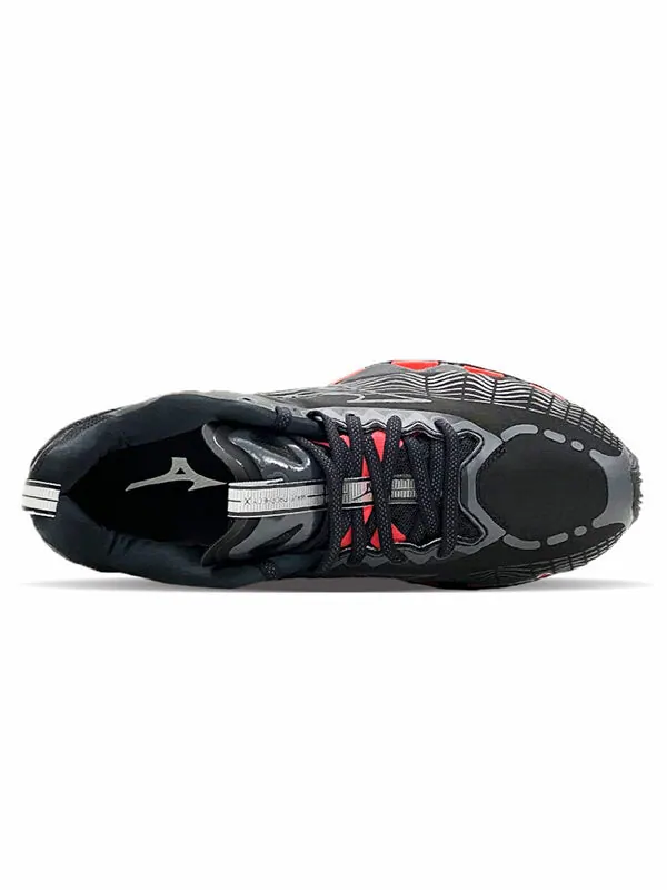 Кроссовки wave prophecy 10 'black red' Mizuno — изображение 3 из 4, черный/красный