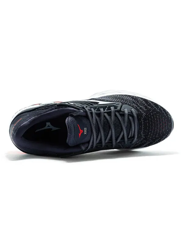 Кроссовки wave creation black/blue/red Mizuno — изображение 3 из 4, синий/красный