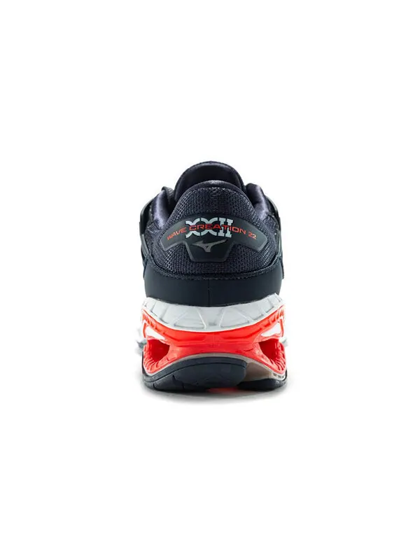 Кроссовки wave creation black/blue/red Mizuno — изображение 4 из 4, синий/красный